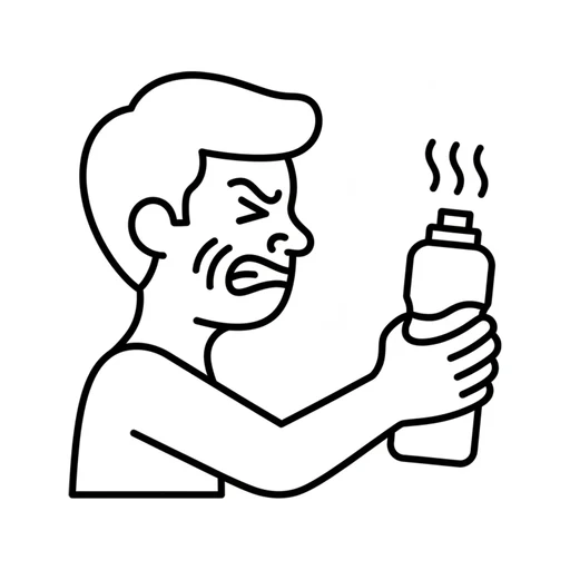 Smelling That Mildewy Bottle Scent Again