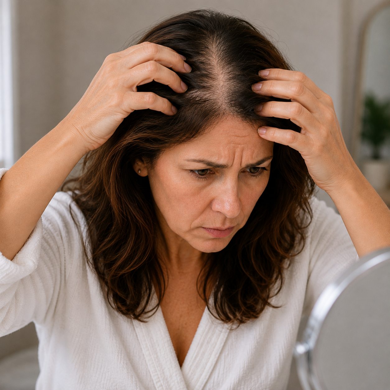 Hair Feels Thin and Limp Between Fingers