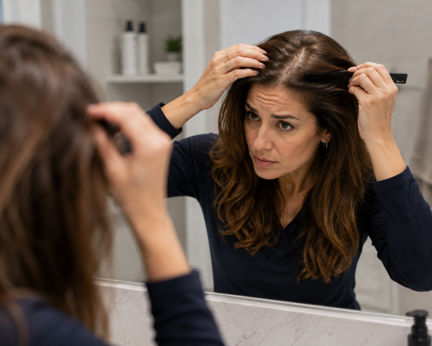 Rearranging Strands To Hide Thin Spots